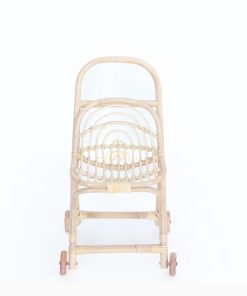 Mod Wicker Doll Stroller