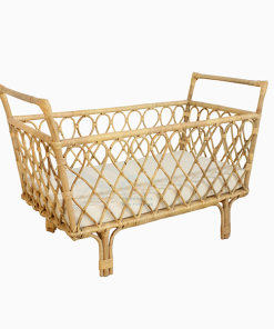 Lily Rattan Baby Bassinet
