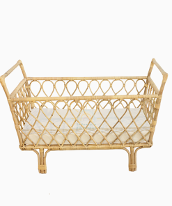 Alternative view of Lily Rattan Baby Bassinet