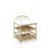 Mila rattan baby changing table