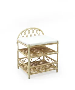 Mila rattan baby changing table