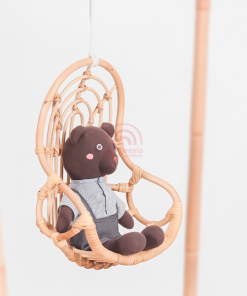 Rose Rattan Hanging Chair For Dolls