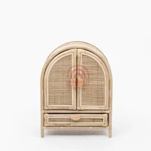 Axel Rattan Doll Shelf