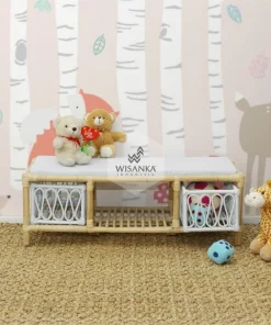 Alternative view of Molar Rattan Kids Bench