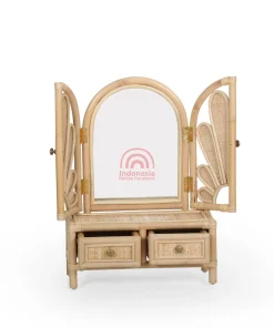 Viola Rattan Kids Vanity