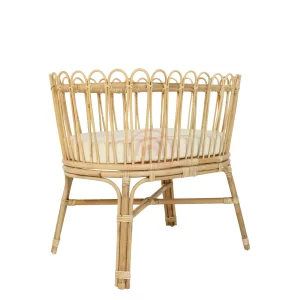 Tracy Baby Rattan Crib