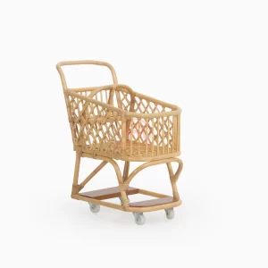 Win Rattan Shopping Trolley Toy