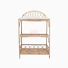MIla Rattan Baby Changing Table