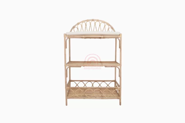 MIla Rattan Baby Changing Table