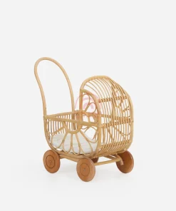 Zio Rattan Doll Pram