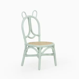 Bear kids rattan chair