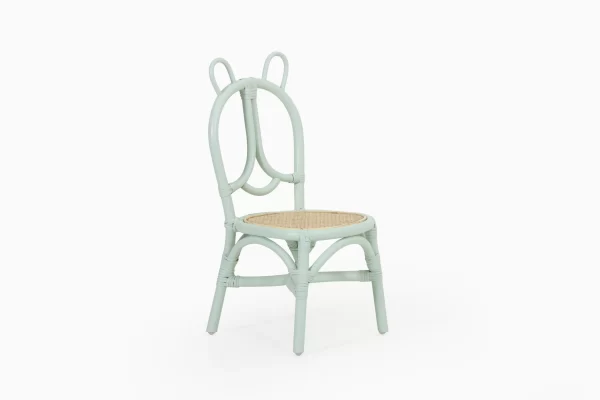 Bear kids rattan chair