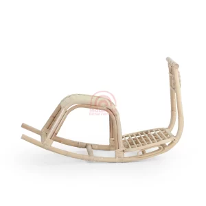Colby rattan animal rocker
