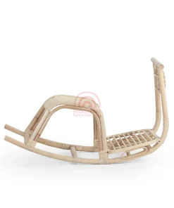 Colby rattan animal rocker
