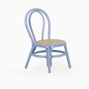 Kala Rattan Kids Chair Blue