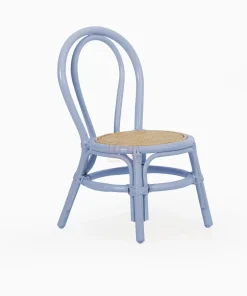 Kala Rattan Kids Chair Blue