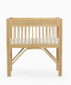 Lurik Rattan Baby Crib