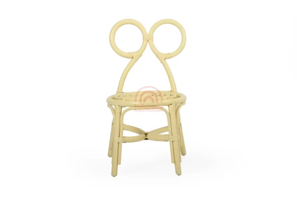 Mikey Children Rattan Chair Yellow