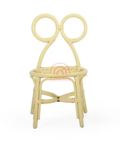 Mikey Children Rattan Chair Yellow