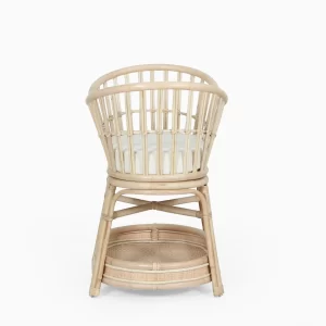 Rose rattan cradle