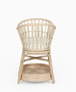 Rose rattan cradle