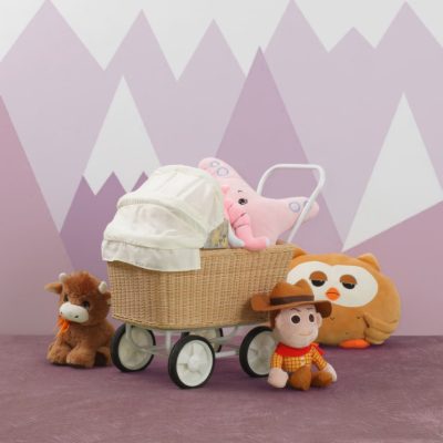 Mero Wicker Doll Pram Australia