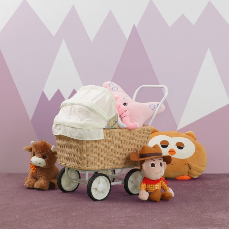 Mero Wicker Doll Pram Australia