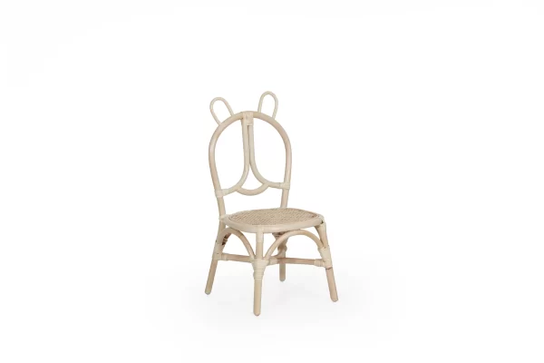 Bear Rattan Kids Chair