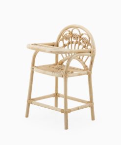Mitha rattan doll high chair