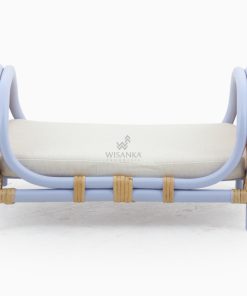 Elena wicker doll bed