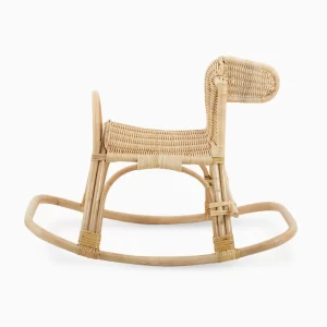 Knight rattan kids rocker