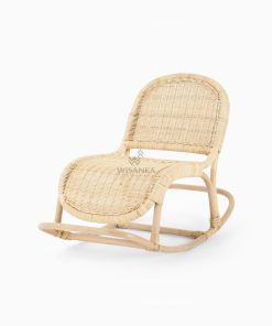 Indiana rattan doll rocking chair