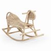 Dolphie Rattan Rocking Horse