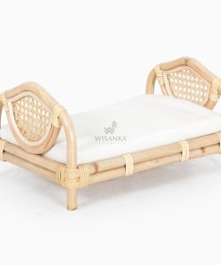 Keily Rattan Doll Bed