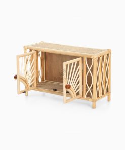 Killian Rattan Doll Cabinet