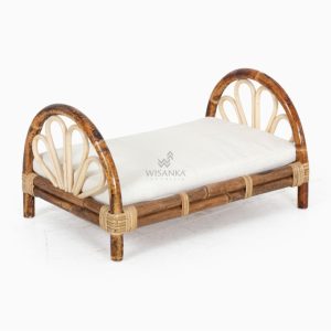 Loop Rattan Doll Bed