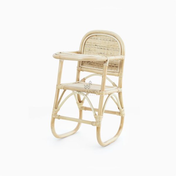 Gunner Rattan Doll High Chair