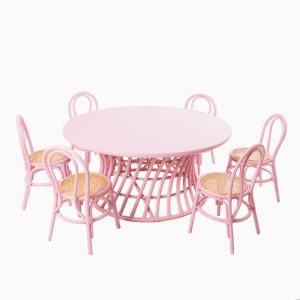 Kala Rattan Kids Chair Party Set