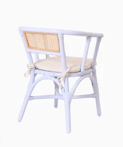 Alternative view of Akio Rattan Childrens Chair Blue