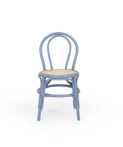 Kala wicker kids chair dark blue