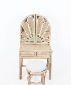 Rosarie Rattan Children's Make Up Table