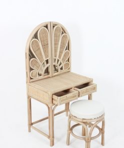 Rosarie Rattan Children's Vanity Desk