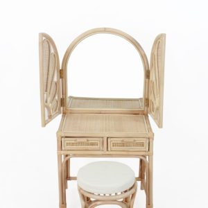 Rosarie Rattan Kids Dresser