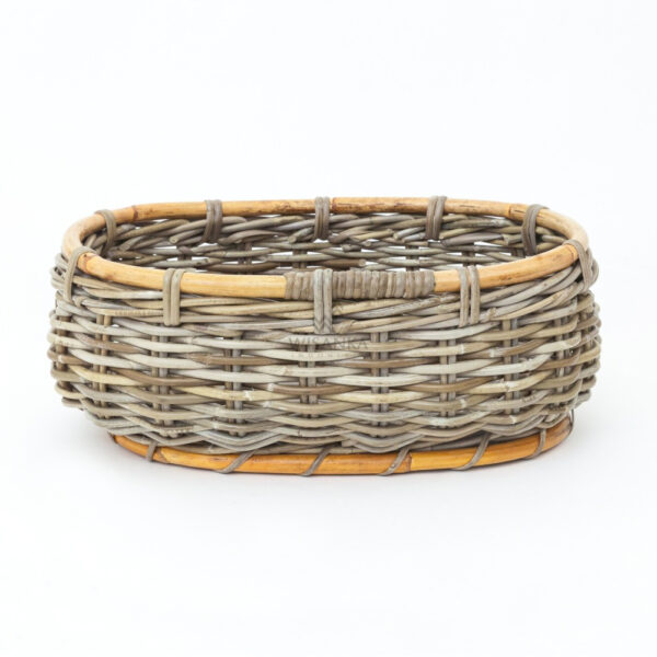 Bogo Oval Basket - Side View
