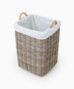 Hida Laundry Basket with Inner Fabric
