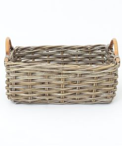 Hida Rectangle Basket-Side View