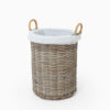 Lumia Laundry Basket with Inner Fabric