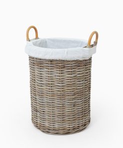 Lumia Laundry Basket with Inner Fabric