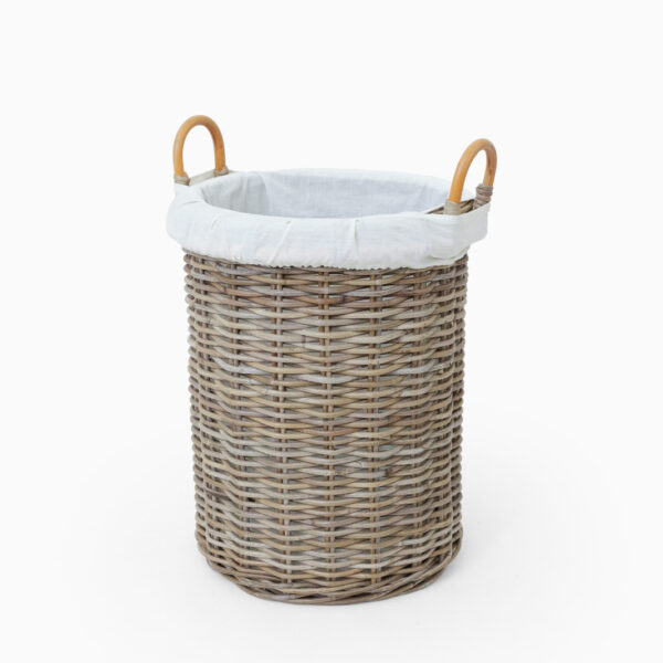 Lumia Laundry Basket with Inner Fabric