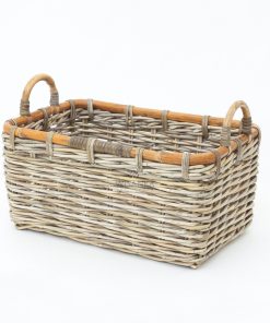 Kiyu Rectangle Basket - Perspetive Side